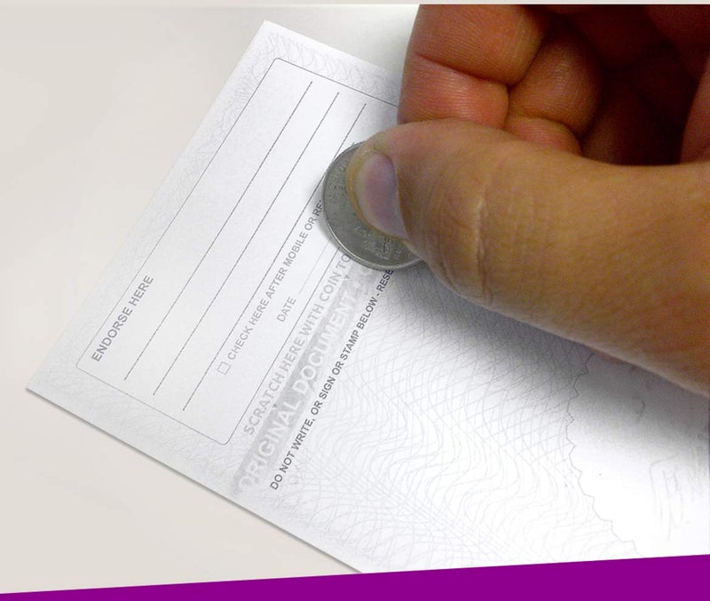 NextDayLabels - Blank Check Stock for Laser/Ink-Jet, 8-1/2 x 11" 24# lb, 500 Sheets Per Pack (Burgundy Top) - Image 5